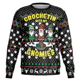 Crochetin' with my Gnomies