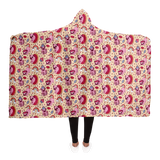Cute Pug Hooded Blanket