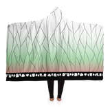 Shinobu Kocho Hooded Blanket