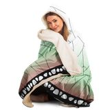 Shinobu Kocho Hooded Blanket
