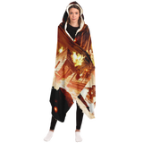 Eren Survey Corps Hooded Blanket