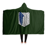 Survey Corps Hooded Blanket