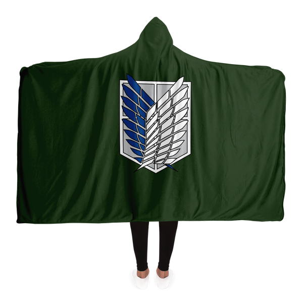 Survey Corps Hooded Blanket