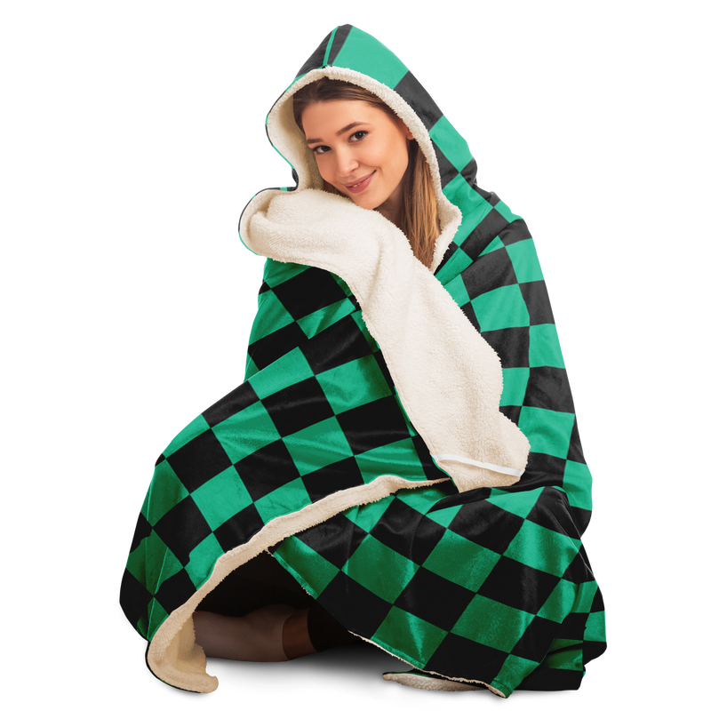 Tanjiro Hooded Blanket