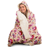 Cute Pug Hooded Blanket