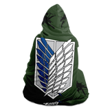 Survey Corps II Hooded Blanket