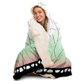 Shinobu Kocho Hooded Blanket