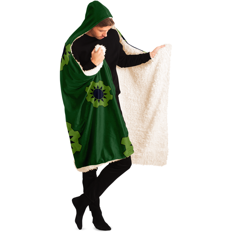 Roronoa Zoro Wano Arc Hooded Blanket